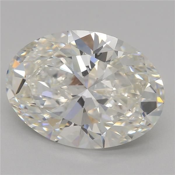 3.07ct G VVS2 Rare Carat Ideal Cut Oval Lab Grown Diamond