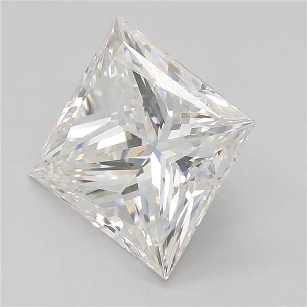 2.02ct F VS1 Excellent Cut Princess Lab Grown Diamond