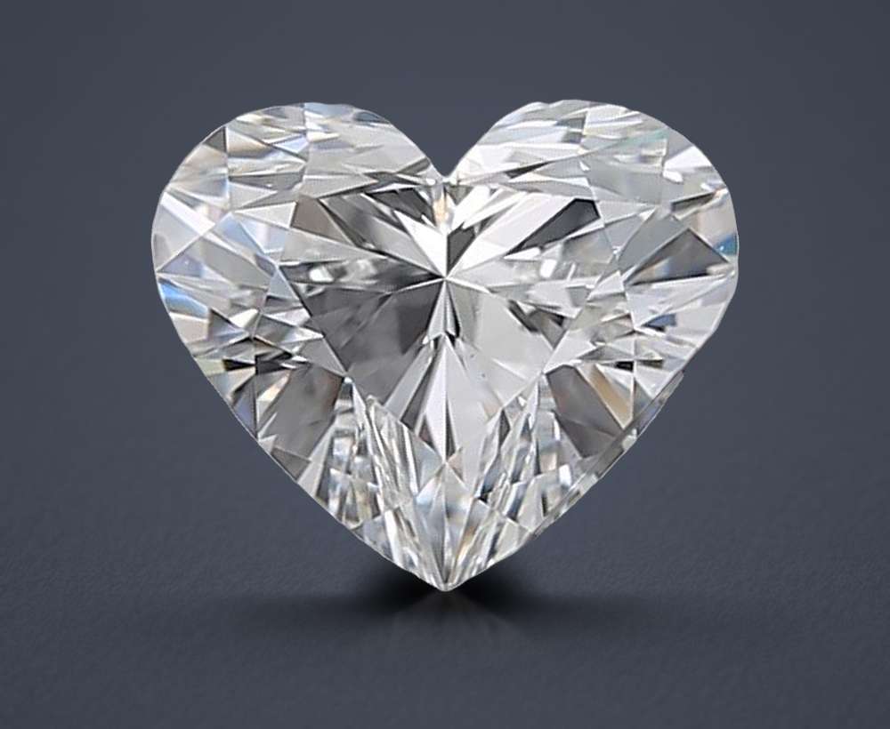 0.62 Carat Heart Natural Diamond