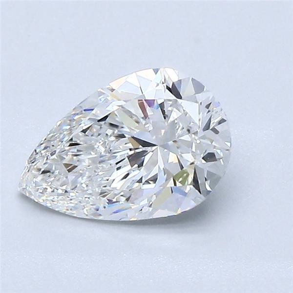 1.00ct F VS1 Very Good Cut Pear Diamond