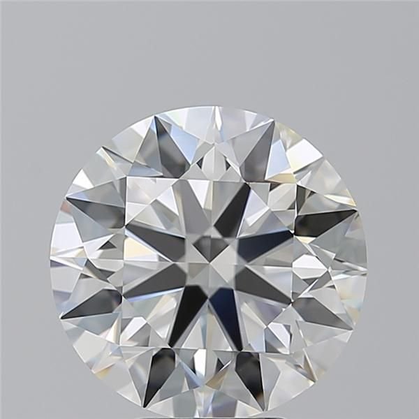 5.52ct I VVS2 Rare Carat Ideal Cut Round Diamond