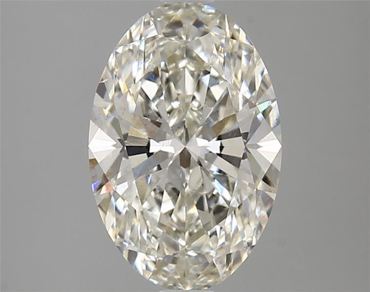 2.52ct I VS1 Rare Carat Ideal Cut Oval Lab Grown Diamond