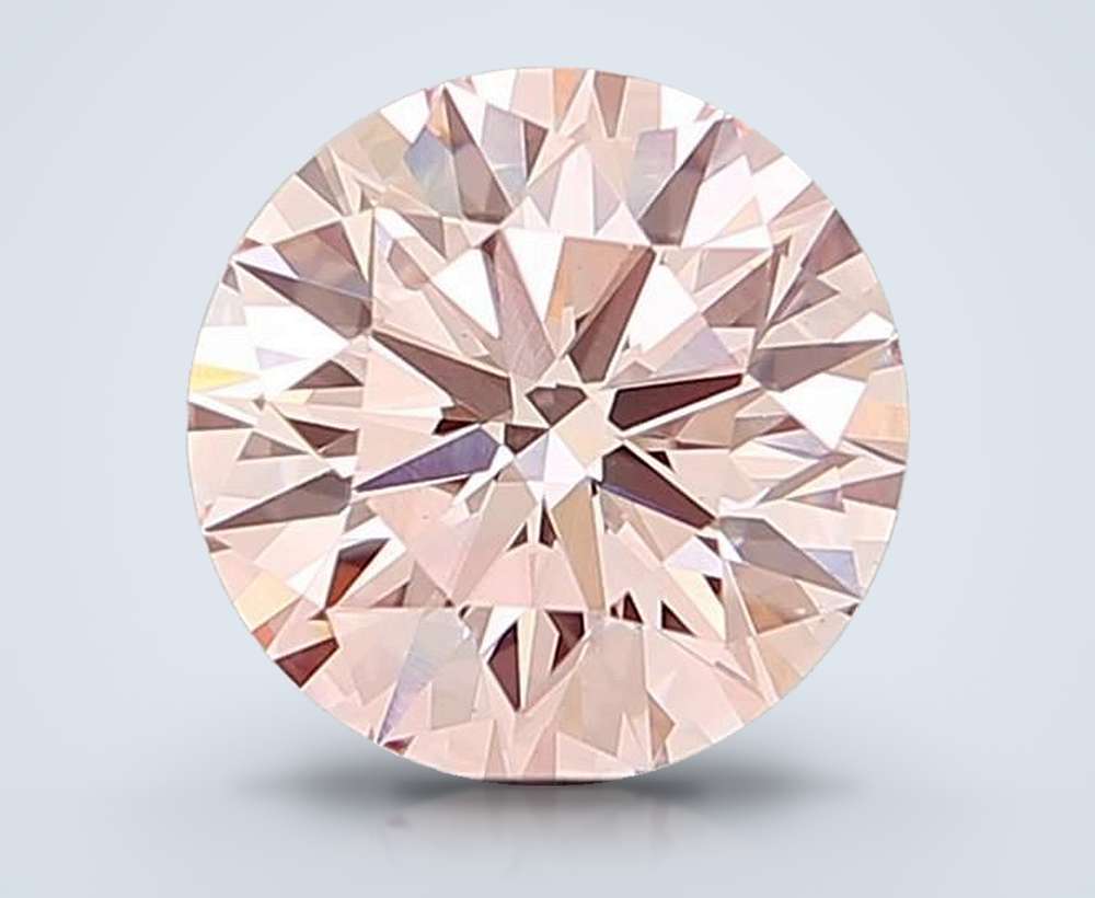 1.59 Ct. Fancy Vivid Blue Cushion Lab Diamond