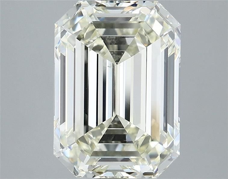 3.50ct K VS2 Rare Carat Ideal Cut Emerald Diamond