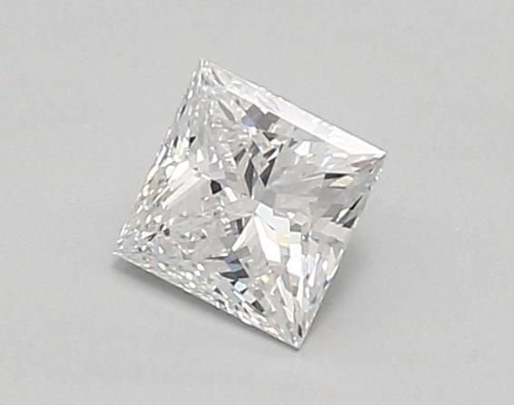 0.62ct D VVS2 Rare Carat Ideal Cut Princess Lab Grown Diamond