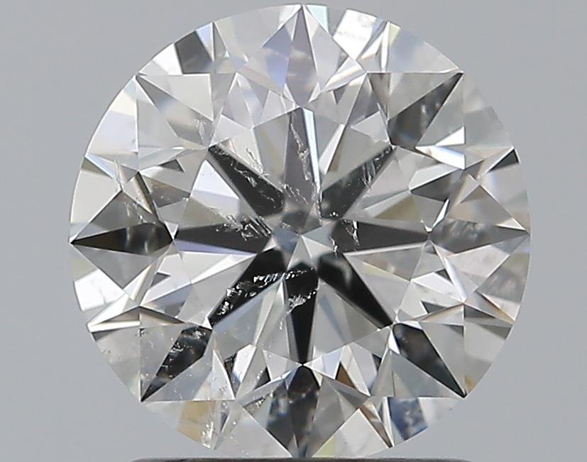 1.52ct G SI2 Rare Carat Ideal Cut Round Diamond