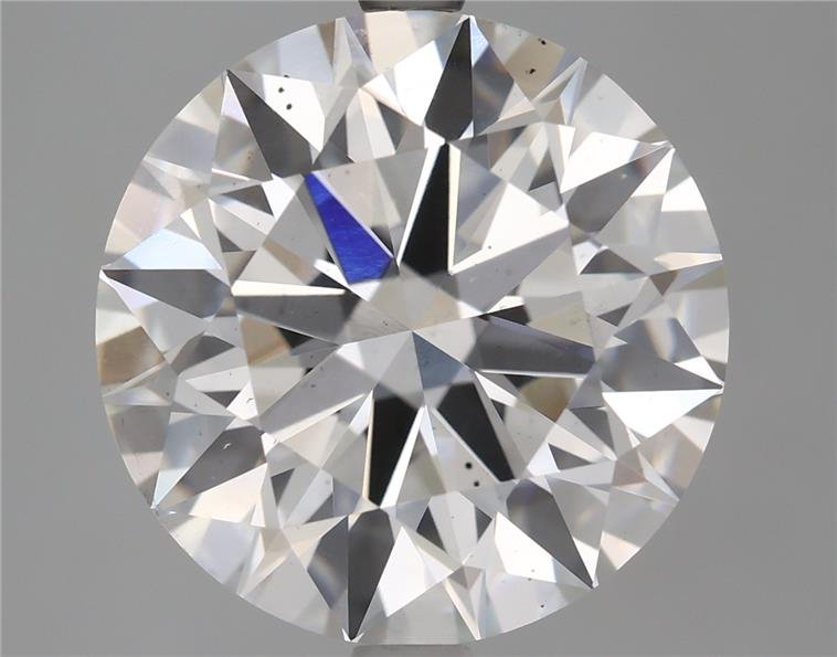 4.56ct F SI1 Rare Carat Ideal Cut Round Lab Grown Diamond