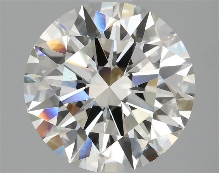 3.01ct H VS1 Rare Carat Ideal Cut Round Lab Grown Diamond