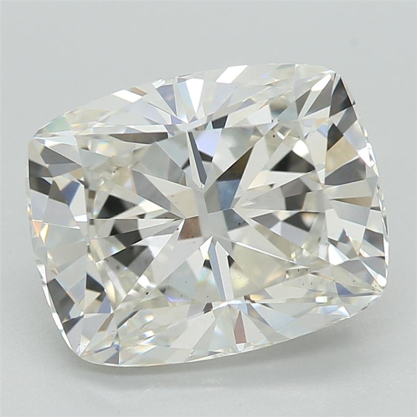 2.84ct H VS2 Very Good Cut Cushion Lab Grown Diamond