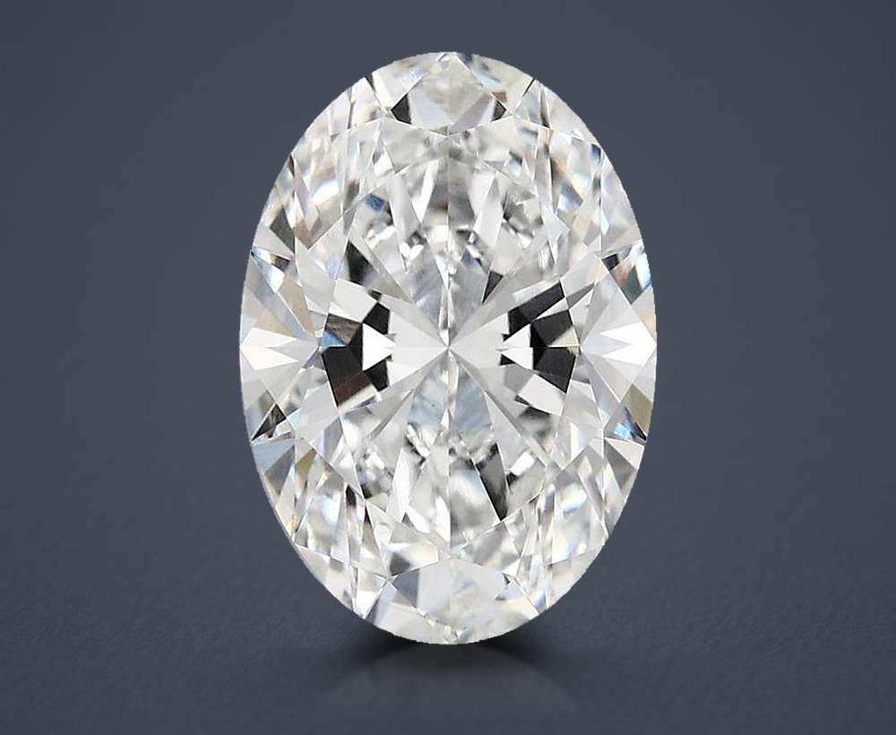 3.71 Carat Oval Lab Diamond