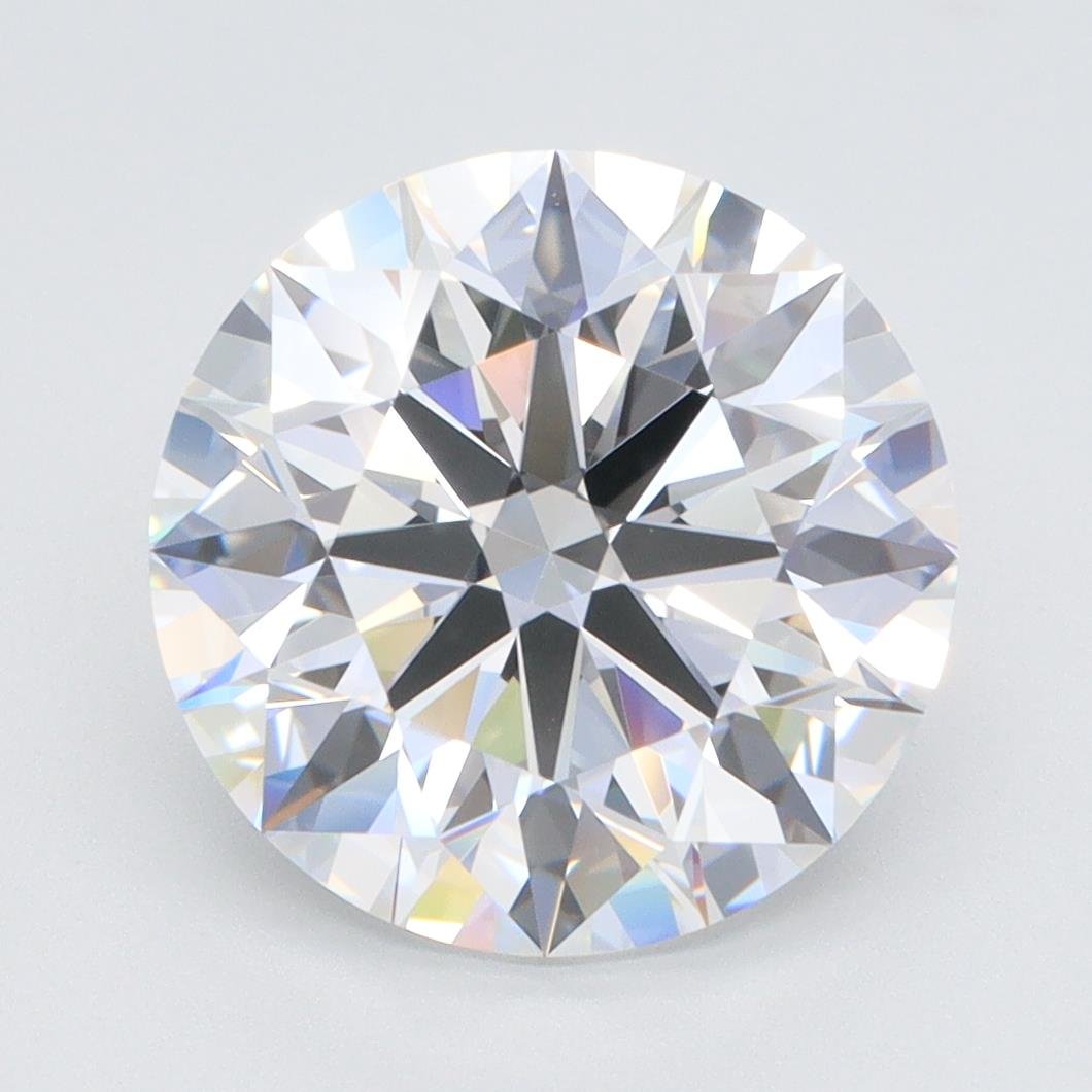 4.54ct F VVS1 Rare Carat Ideal Cut Round Lab Grown Diamond