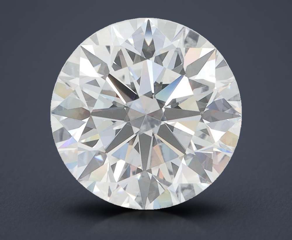 4.22 Carat Round Lab Diamond