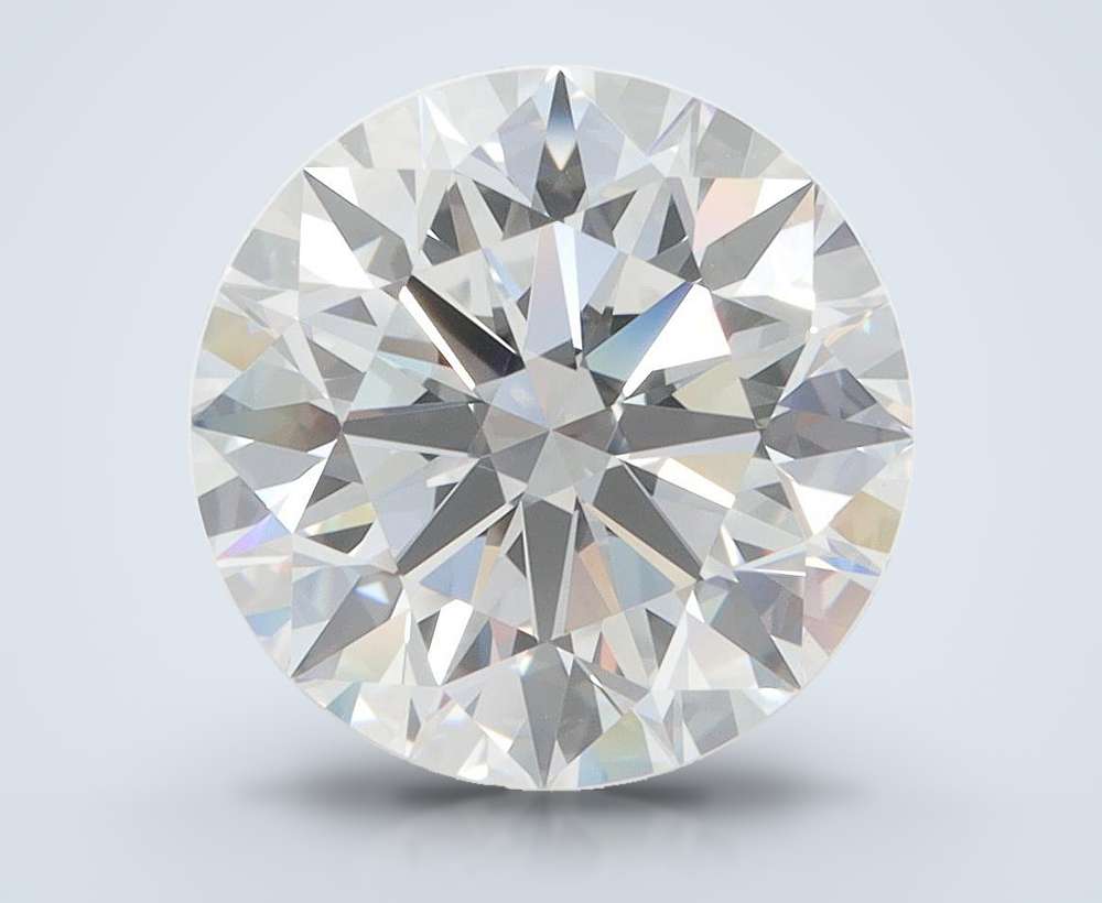 4.22 Carat Round Lab Diamond