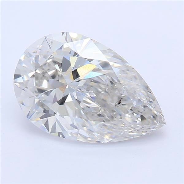 1.01ct F SI1 Rare Carat Ideal Cut Pear Lab Grown Diamond