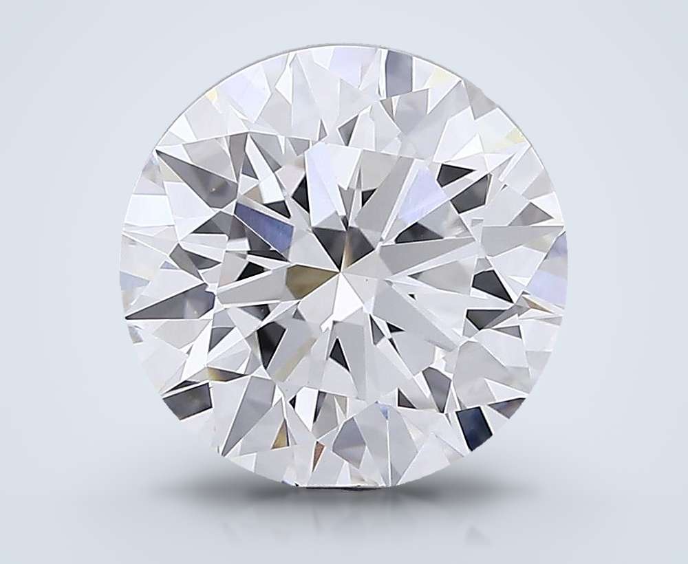 5.25 Carat Round Lab Diamond