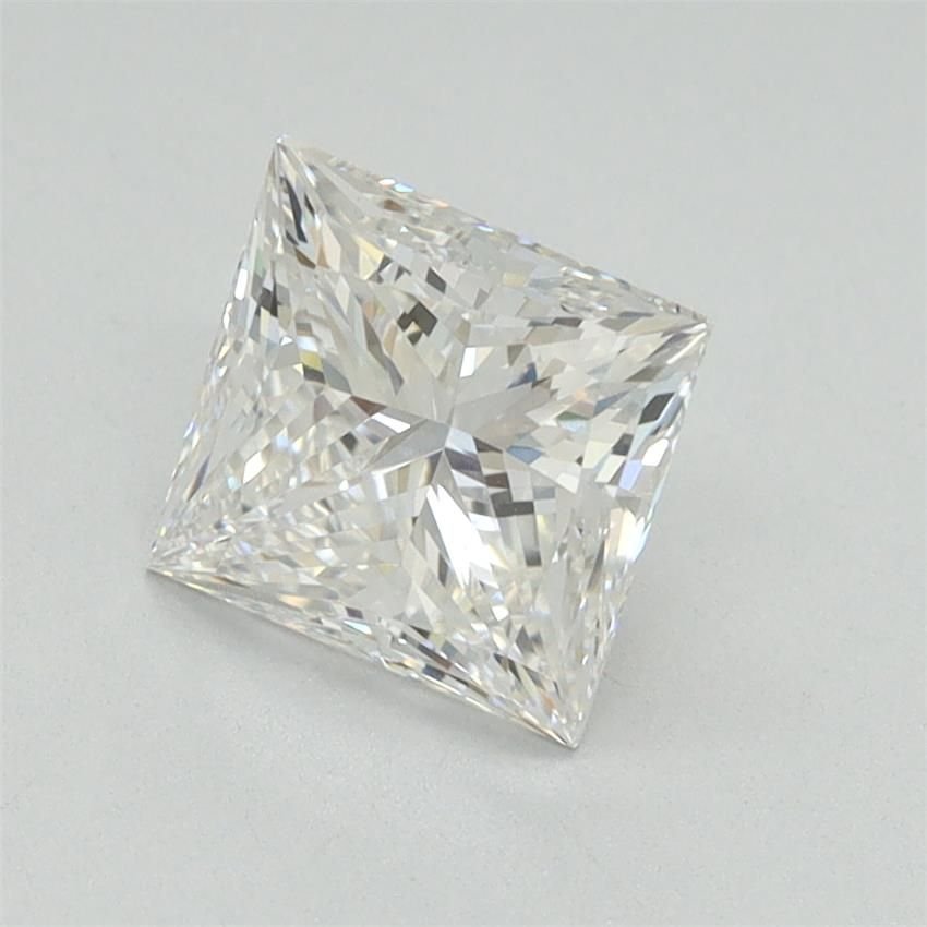 1.52ct E VVS2 Rare Carat Ideal Cut Princess Lab Grown Diamond