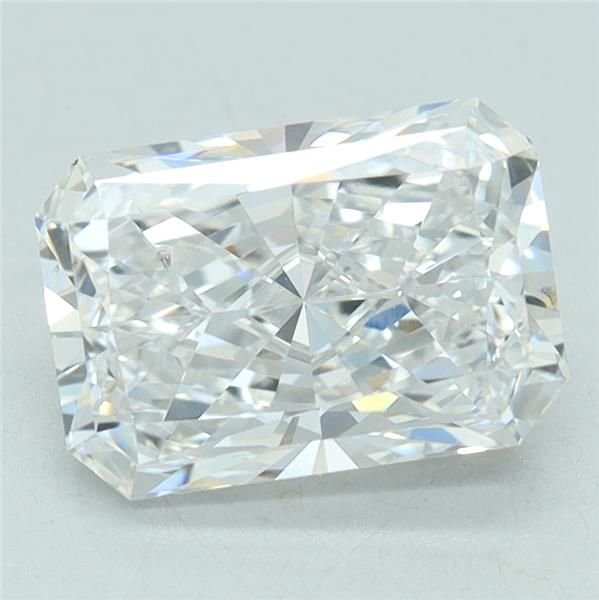 1.64ct D VS2 Rare Carat Ideal Cut Radiant Lab Grown Diamond