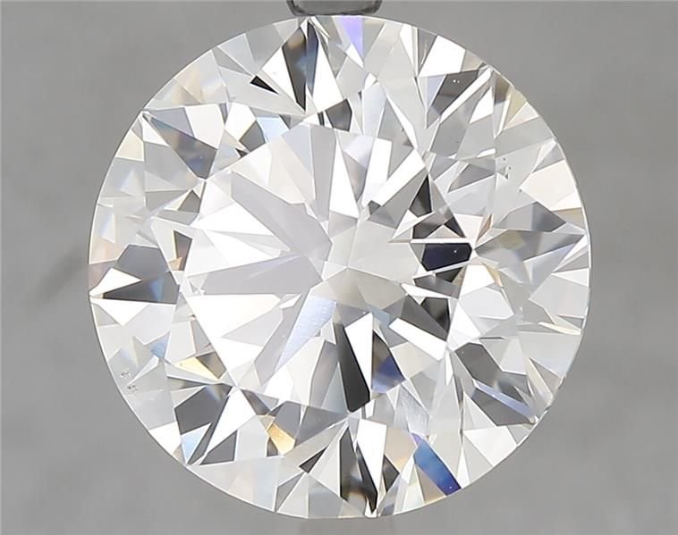 6.01ct F VS1 Excellent Cut Round Lab Grown Diamond