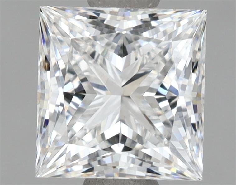 1.06ct E VVS2 Rare Carat Ideal Cut Princess Lab Grown Diamond