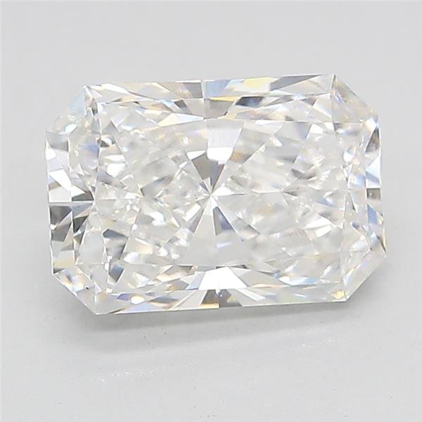 2.11ct E VS1 Rare Carat Ideal Cut Radiant Lab Grown Diamond