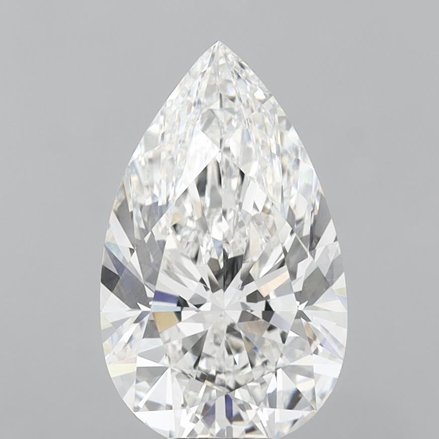 6.45 Carat Pear Lab Diamond