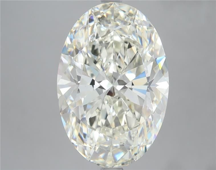 6.01ct I VS1 Rare Carat Ideal Cut Oval Diamond