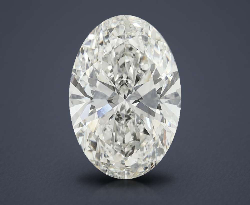 9.61 Carat Oval Lab Diamond