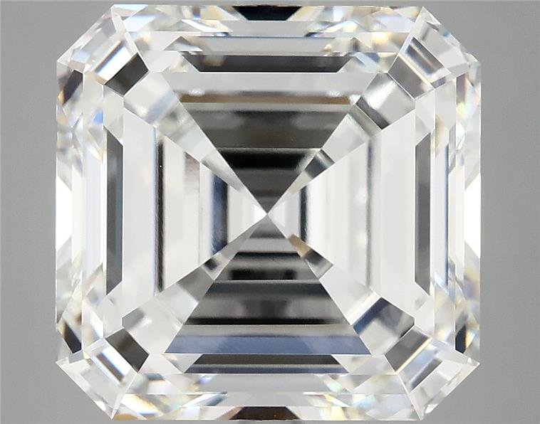 10.13ct F VVS2 Excellent Cut Asscher Lab Grown Diamond