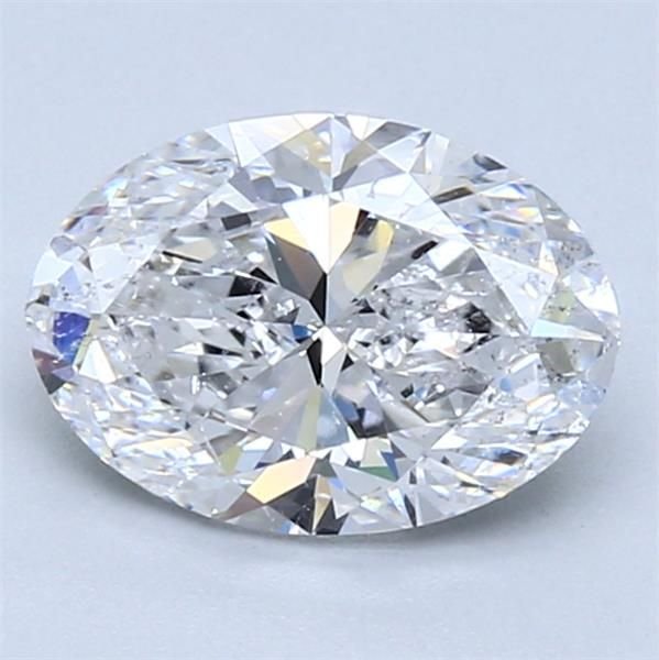 1.80ct D SI2 Rare Carat Ideal Cut Oval Diamond