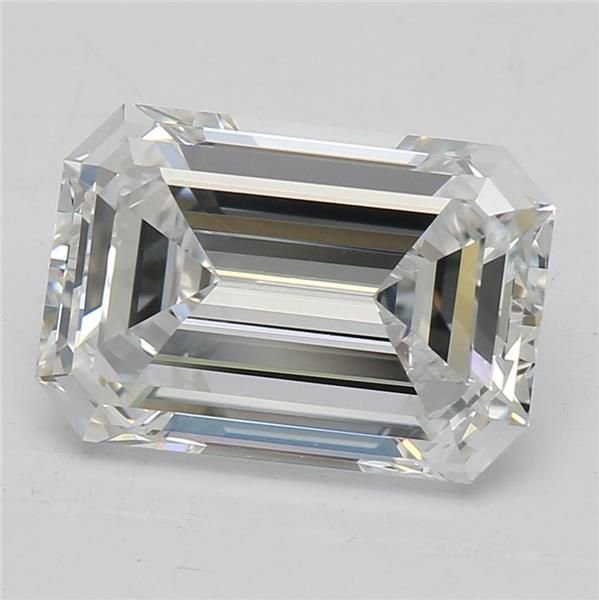 2.01ct D VVS2 Very Good Cut Emerald Diamond