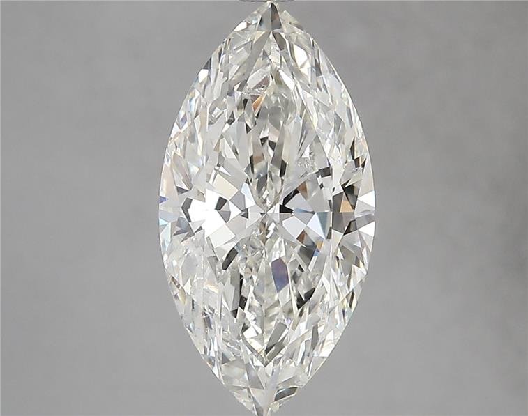 3.03ct I SI2 Rare Carat Ideal Cut Marquise Diamond