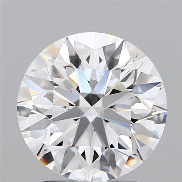 2.96ct F SI1 Excellent Cut Round Lab Grown Diamond