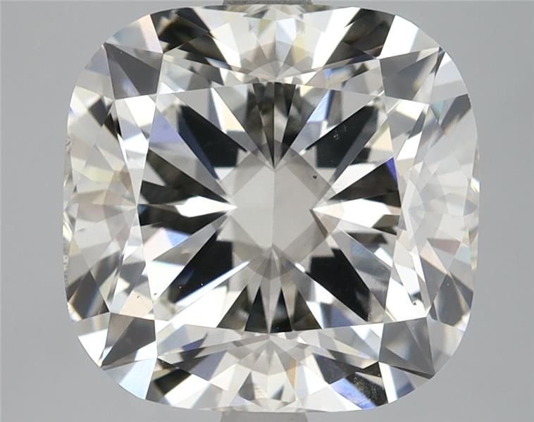 6.12ct I SI1 Rare Carat Ideal Cut Cushion Lab Grown Diamond