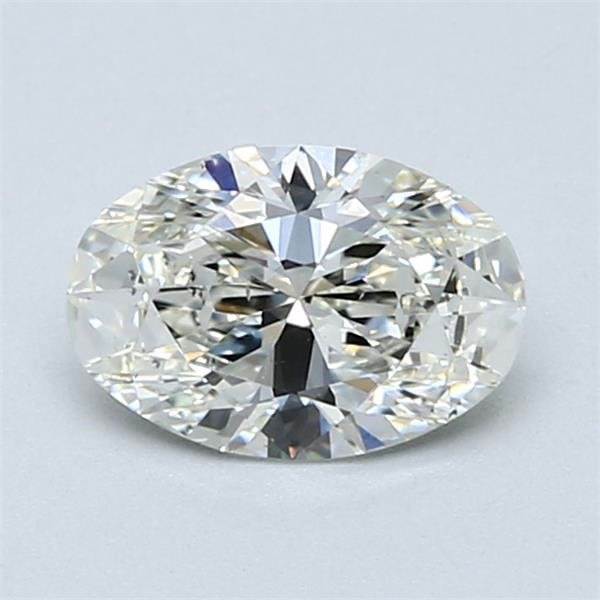 1.00ct J SI2 Rare Carat Ideal Cut Oval Diamond