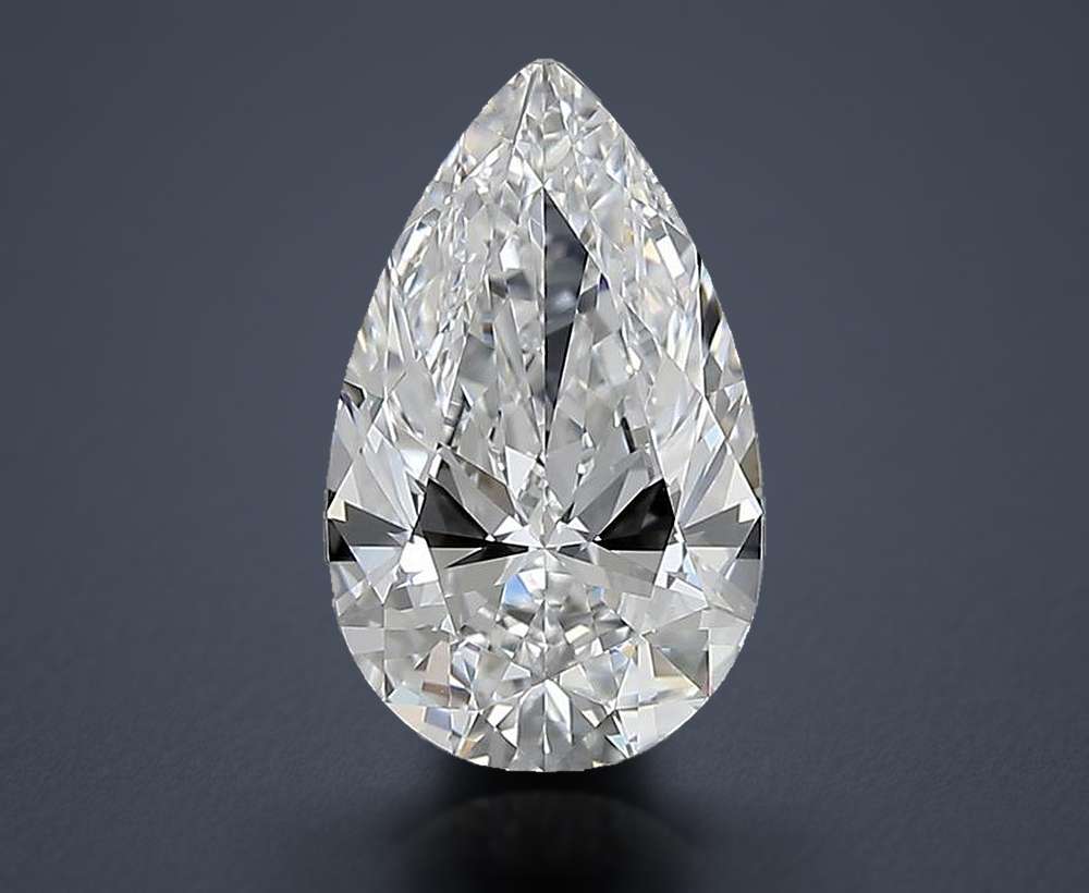 2.01 Carat Pear Natural Diamond