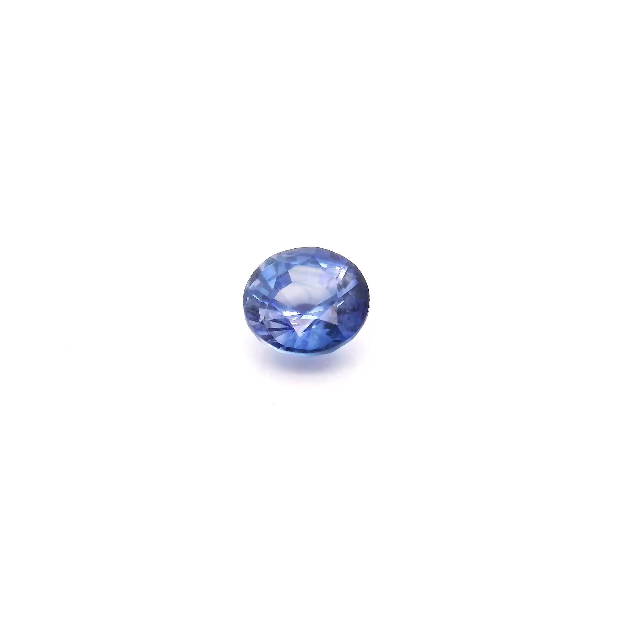 0.66 Carat Blue Round Sapphire