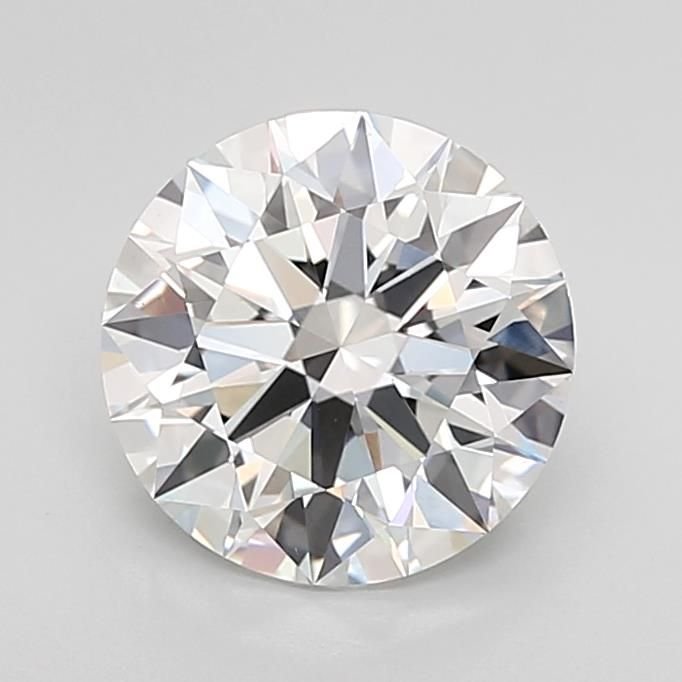 2.54ct F VS1 Rare Carat Ideal Cut Round Lab Grown Diamond