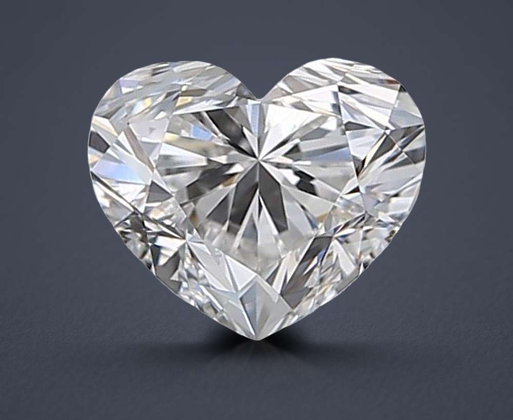 0.52 Carat Heart Natural Diamond