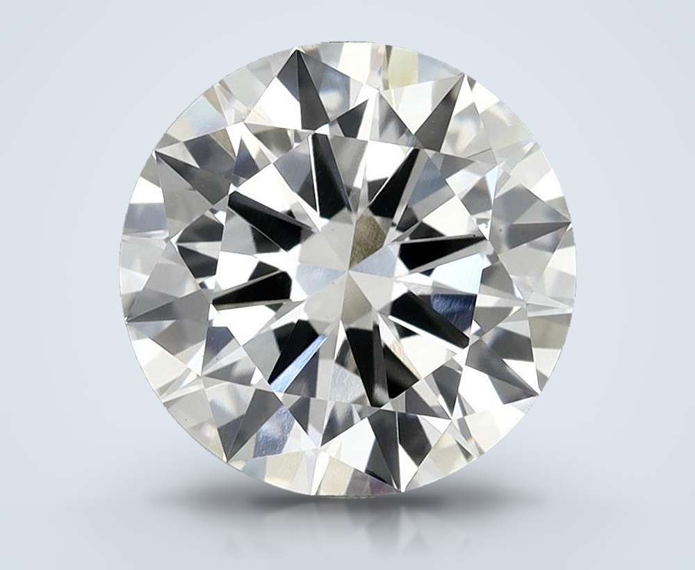 3.81 Carat Round Lab Diamond