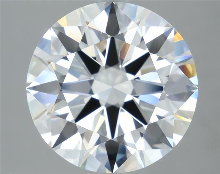 4.16ct J IF Rare Carat Ideal Cut Round Diamond