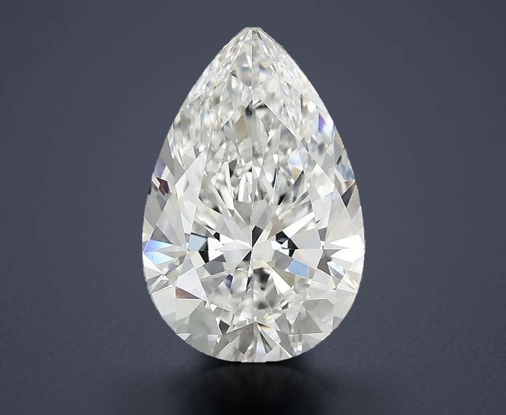 5.99 Carat Pear Lab Diamond