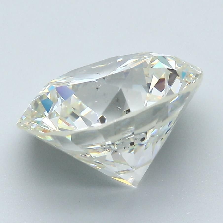 5.04ct J SI2 Very Good Cut Round Diamond