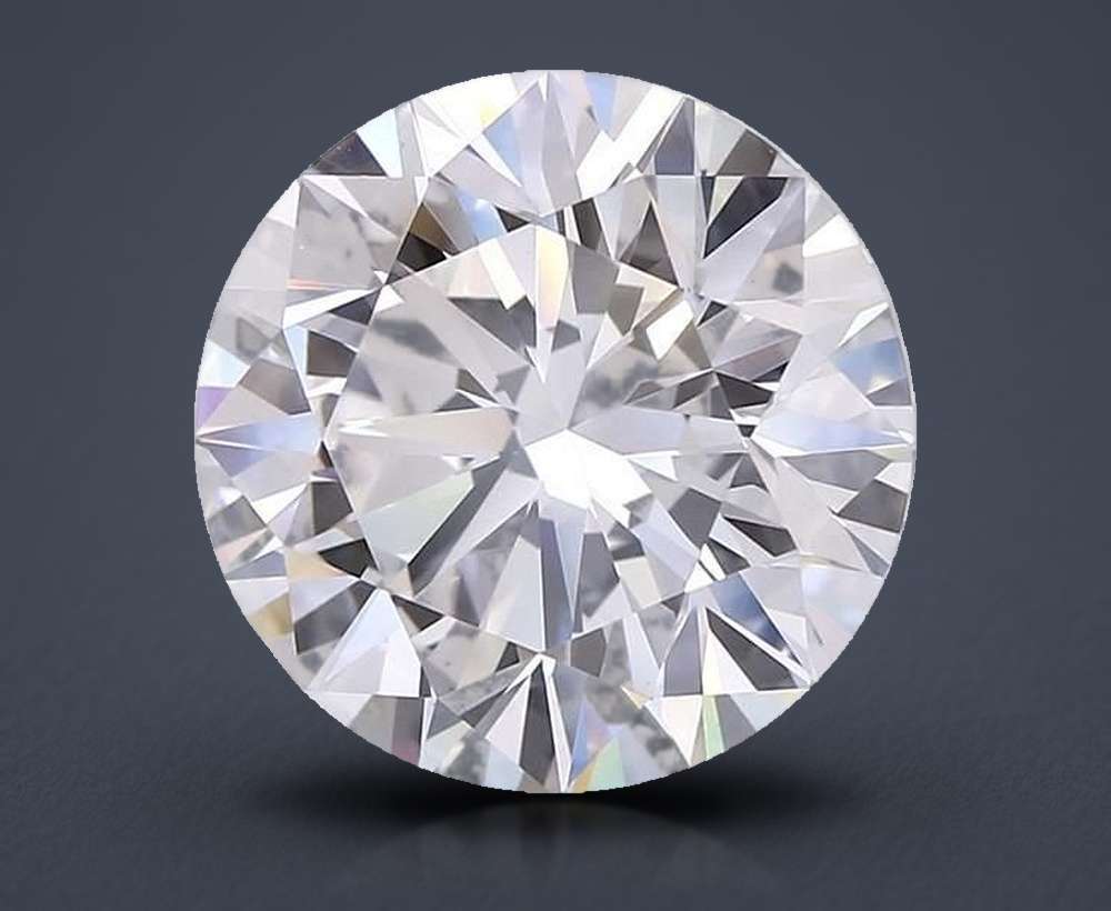 6.72 Carat Round Lab Diamond
