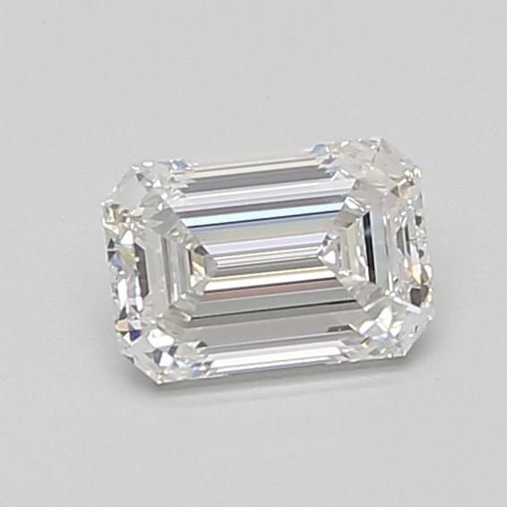 0.84ct E VVS2 Rare Carat Ideal Cut Emerald Lab Grown Diamond