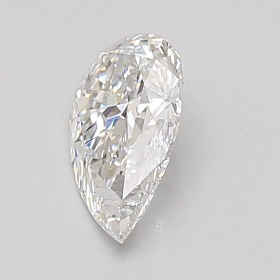 0.86ct E VVS2 Rare Carat Ideal Cut Pear Lab Grown Diamond