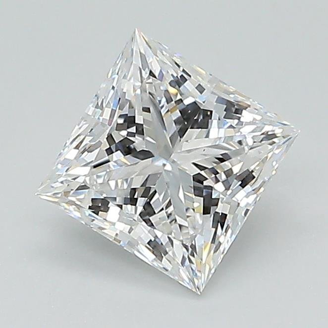 1.05ct E VS1 Rare Carat Ideal Cut Princess Lab Grown Diamond