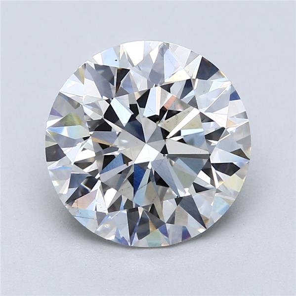 4.54ct F VS2 Rare Carat Ideal Cut Round Lab Grown Diamond