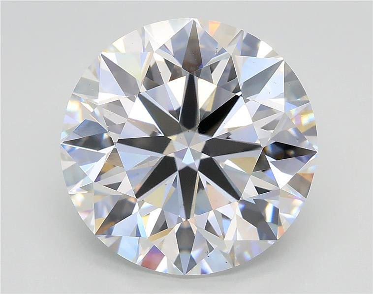 7.41ct F VS1 Rare Carat Ideal Cut Round Lab Grown Diamond