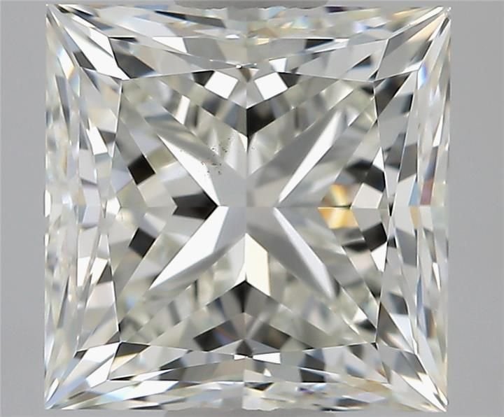 2.50ct J VS2 Rare Carat Ideal Cut Princess Diamond