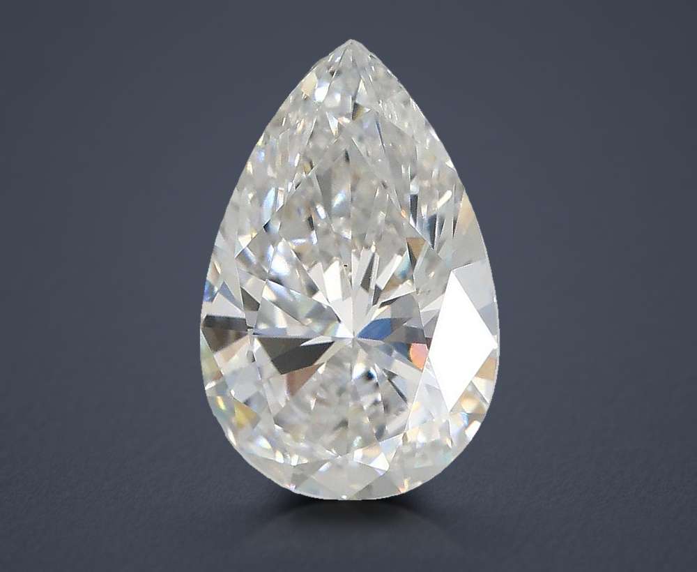 2.00 Carat Pear Lab Diamond